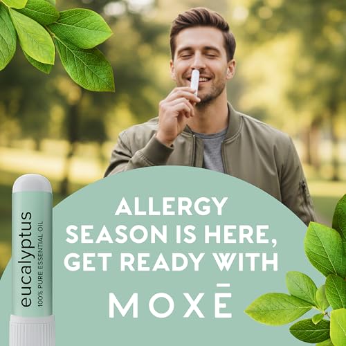 Image of MOXĒ Eucalyptus Essential Oil Nasal Inhaler Stick Congestion & Sinus Relief
