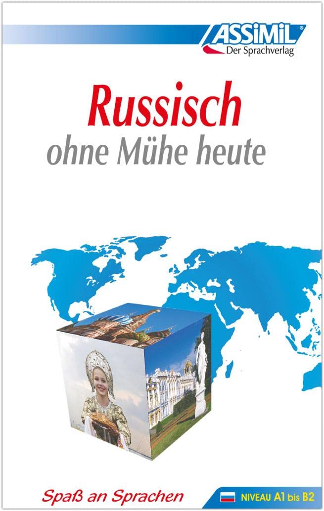 Russisch ohne mühe heute (livre seul): Lehrbuch (Niveau A1 - B2) mit 70 Lektionen, 145 Übungen + Lösungen