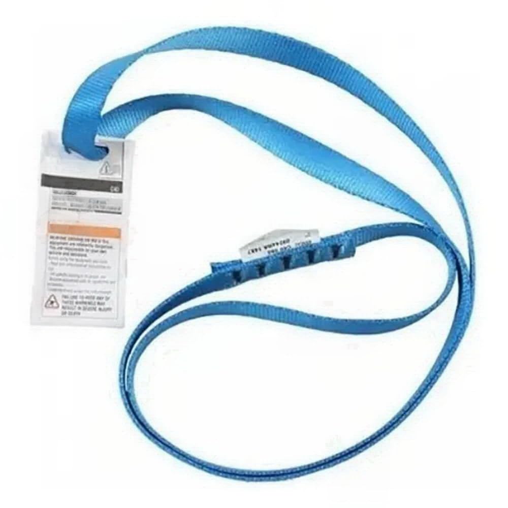 Petz-l ANNEAU Cinta de Anillo 80 cm Azul - 22 kN, Poliéster, EN 566 / EN 795 B