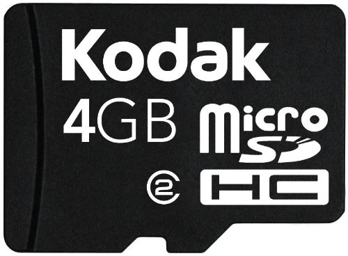 Kodak microSDHC 4GB tbV[J[h KSDMI4GBCSCAD