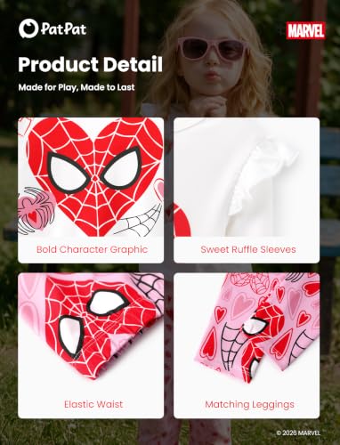 Image of Disney Girls Outfits Long Sleeve Lightweight Shirt +Leggings Clothing Sets