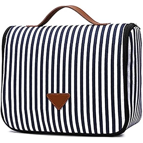 BVHOTO Toiletry Bag, Makeup Bag Wash Bags, Travel Hanging Cosmetic Bag, Wash Bag with Hanging Hook, Make Up Case Organizer Waterproof for Travel and Bathroom Shower, Gifts for Women & Girls Cover