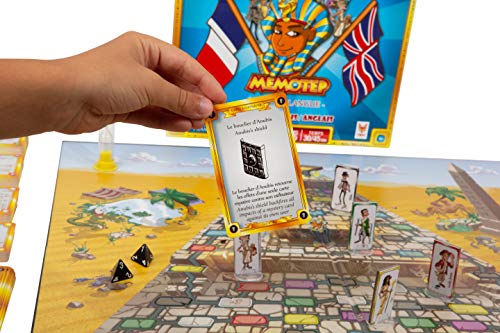 51nT0NlvjFL Topi Games | MEMOTEP – Français/Anglais | Jeu de Société Éducatif | Apprentissage Langue Français Anglais | 2 à 35 Joueurs | 30 à 45 Min | Vocabulaire et Expression | Idée Cadeau Dès 7 Ans | VF