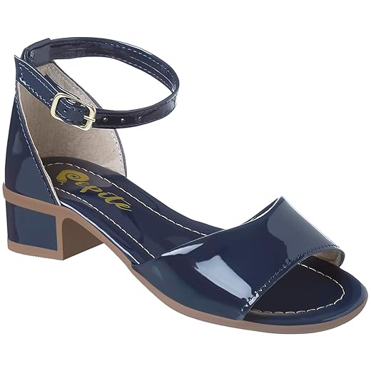 Sandália Feminina Infantil Com Salto Saltinho Social Festa