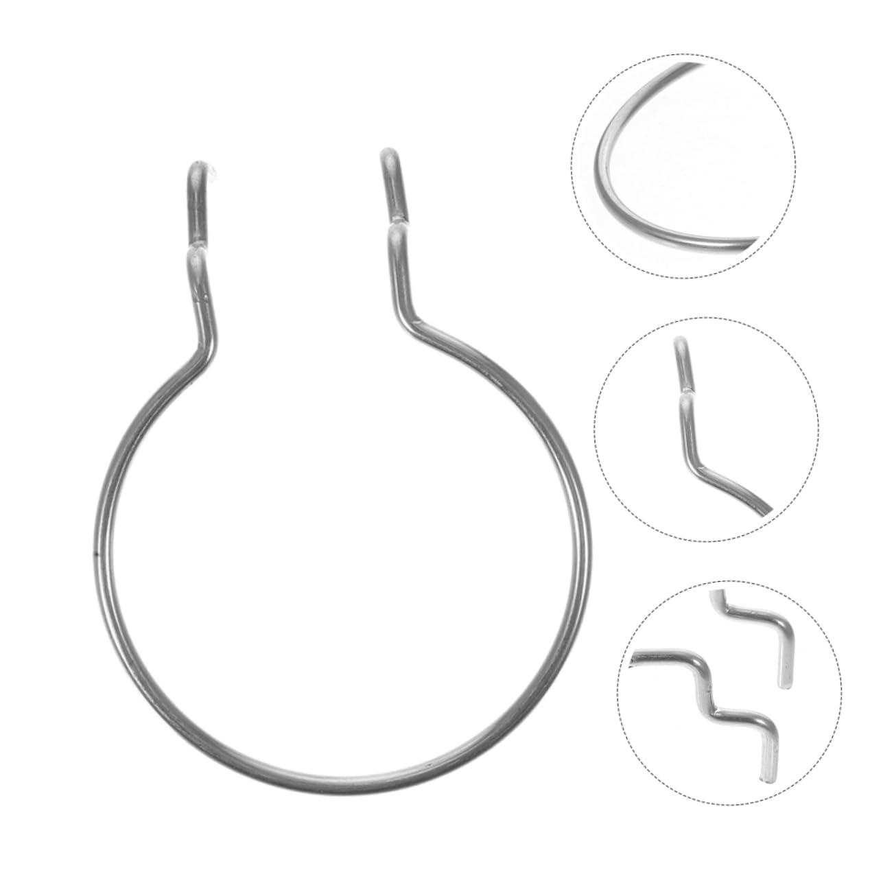 Cabilock Metal Pegboard Hooks 12pcs Cup Holder Hooks for Office Pegboard Easy to Install Wall Organizer