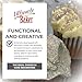 Ultimate Baker Decorating Sugar - All Natural Colored Sugar for Cake Decorating, Cupcakes, Cookies, Baking Sugar & Icing Topping, Large Crystal (5lb, Silver)