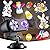 FLITI Brighter Halloween Decorations Projector Lights Outdoor 2024 Upgraded, Display 8 Patterns at a Time, 8 Themes Holiday Projector Light Show Outdoor