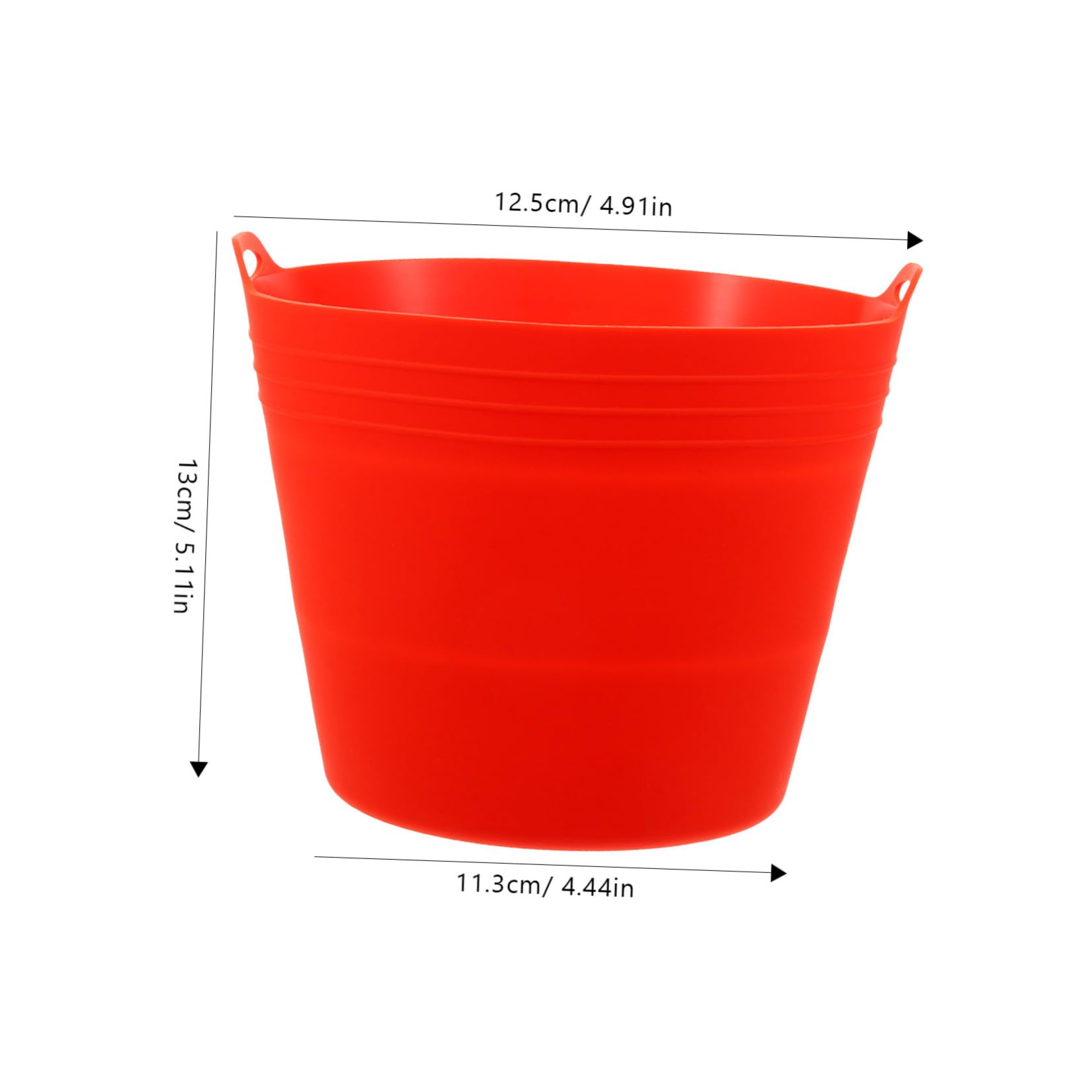 POPETPOP Silicone Foldable Bucket Liner for Grill Pro - Washable Grease Catcher for Barbecue Cooking Oil Drip Accessory Versatile Use