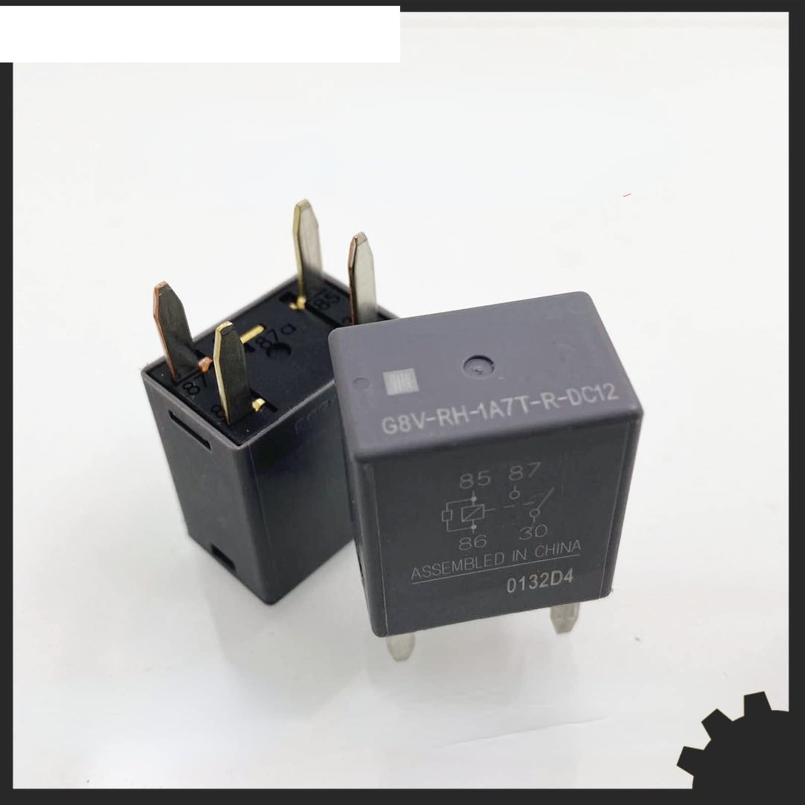QEFHSVVZE 100% Relay:G8V-RH-1C7T-R-DC12 G8V-RH-1A7T-R-DC12 12VDC Delivery 35A 12VDC 5pins Conversion Automotive relays(G8V-RH-1C7T-R x1)