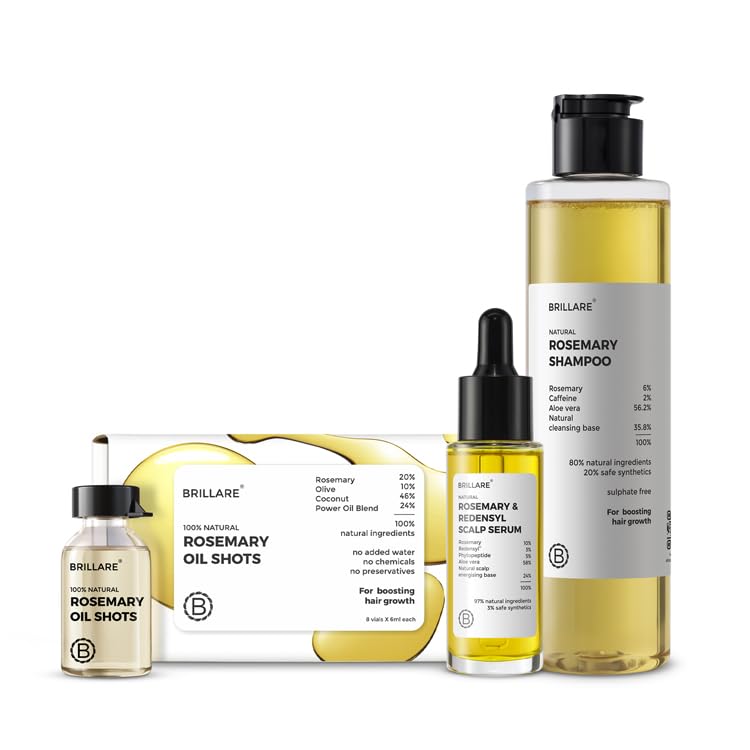 Brillare Rosemary Hair Growth Kit (1 * 3) - Review, Price and Buying Guide