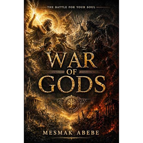 WAR OF GODS Audiobook By Mesmak Abebe cover art