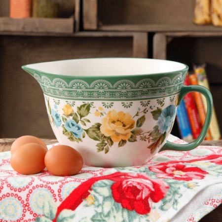 The Pioneer Woman Rose Shadow 2.83-Quart Batter Bowl