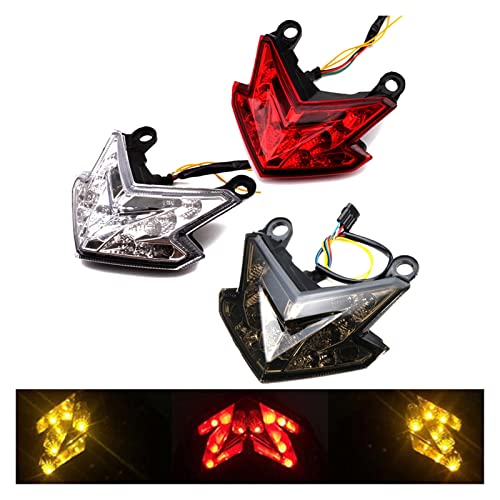 Couverture de feu de stop à LED de moto transparent pour éliminer le manque de visibilité