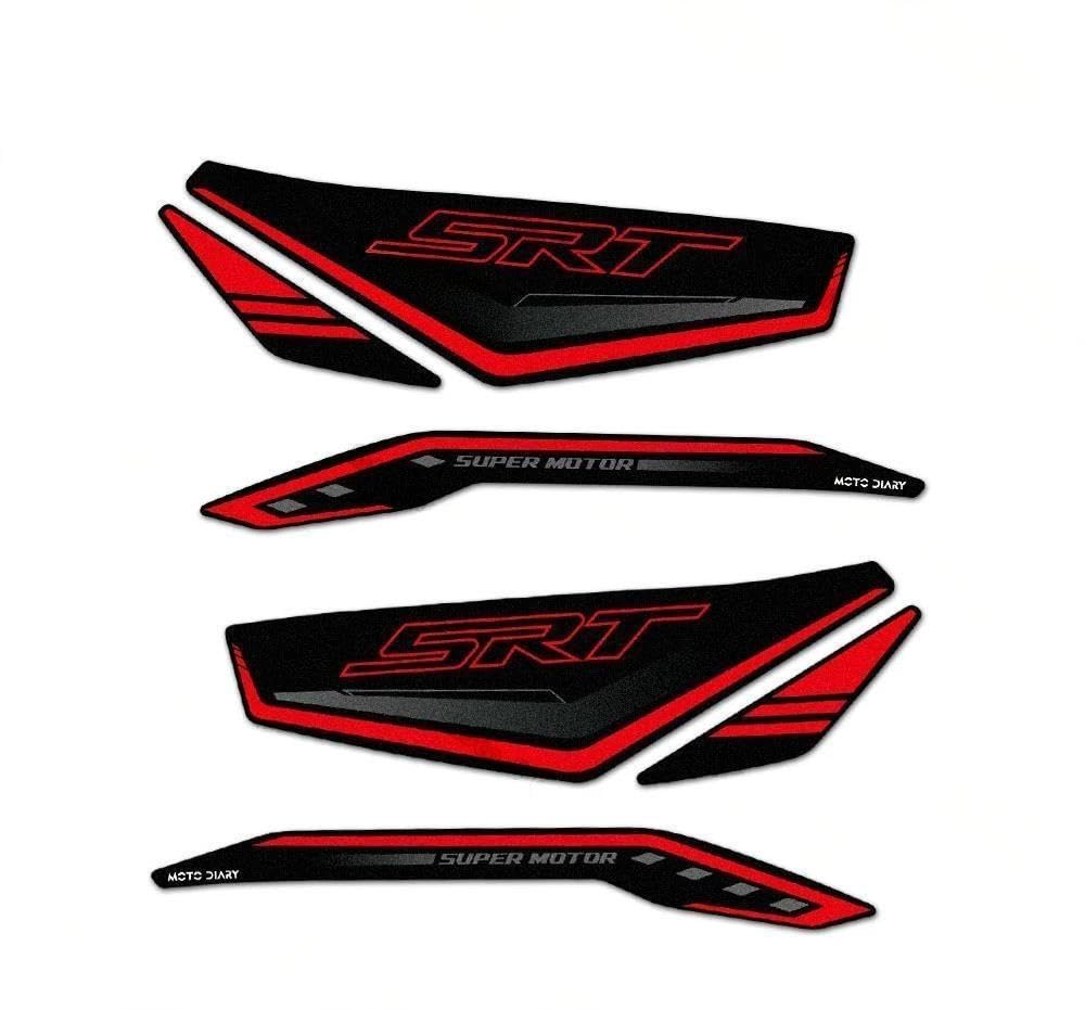 Autocollants protection mains moto QJMOTO SRT 700 600 X SX