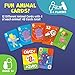 Peaceable Kingdom Crazy 8s Card Game for Kids - Funny Animal Illustrations