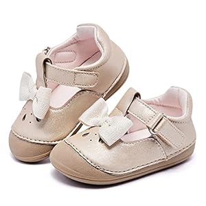 MORENDL Baby Lauflernschuhe Unisex Mary Jane Babyschuhe Krabbelschuhe für Kleinkind Jungen Mädchen