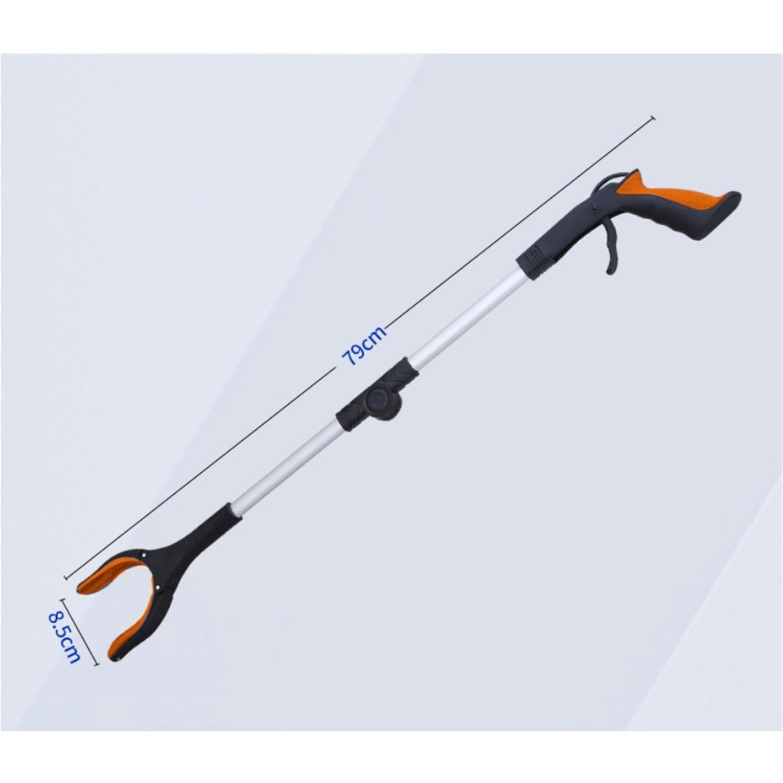Pinza para Palos Recogedor De Basura Grabber Grabber Tool Grabbers Grab It Reaching Tool Grabber Reacher Tool Pinzas Extensibles para Viejos(Oranje)