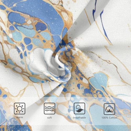 KLL Abstract Marblextured Pattern Little Boys Cotton Briefs Breathable Undies3