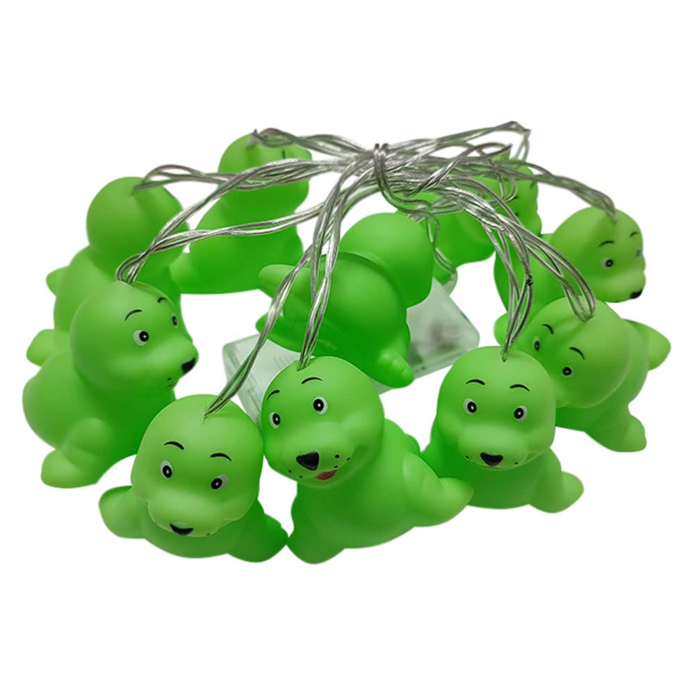 Penfly1.65m 10LEDs Decorative Fairy Sea Lions Shape Night Mood Light Romantic Lamp for Home Indoor Bedroom Party Festival Kids Room Décor (Warm White)