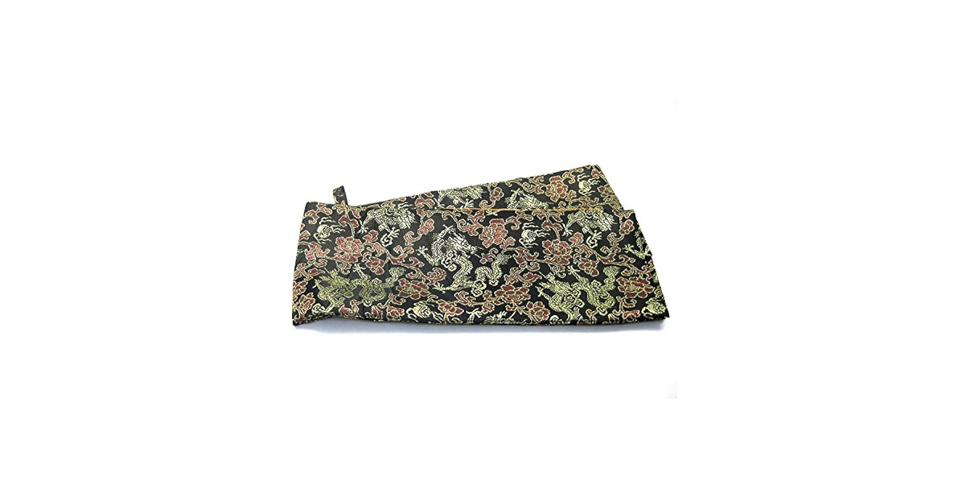 小柄袋　植物図彫刻模様 刀装具　木製ケース付き 小柄袋 植物図彫刻模様 刀装具 木製ケース付き Amazon