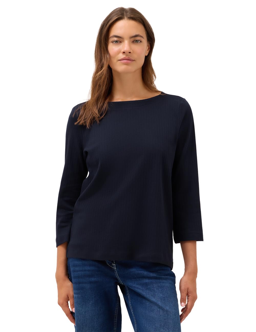Damen Basic RIPP-Shirt