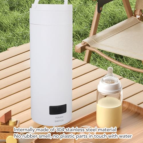 Tetera eléctrica portátil Zopsc 500ml 300W ajustable miniatura 2