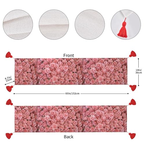 Chemin de table de Noël intérieur extérieur, la solution parfaite pour embellir vos fêtes