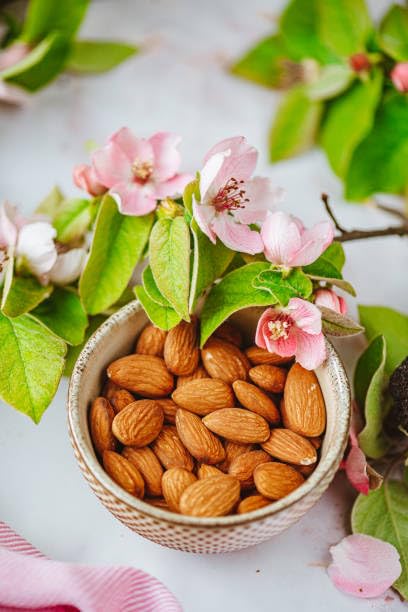 Image of Ancy Almonds 250 Grams - Raw, Whole And Delicious |Crunchy Texture without Sugar and Salt | Ideal for Snacking, Baking, Smoothies & Meal also for Healthy Lifestyle