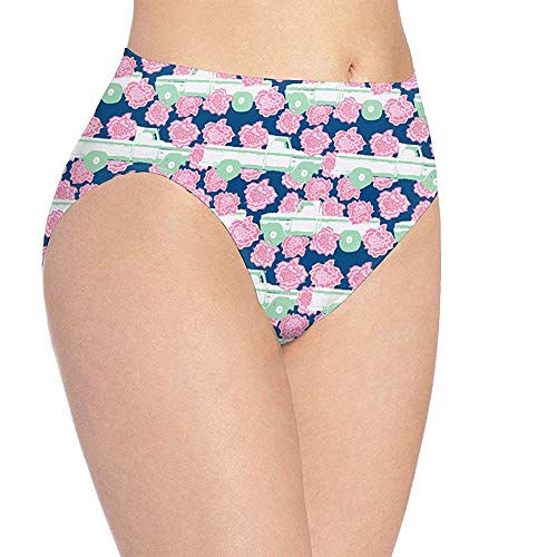 Adamitt Clavel Rosa para Mujer y Ropa Interior Estampada de camioneta Pick-up...