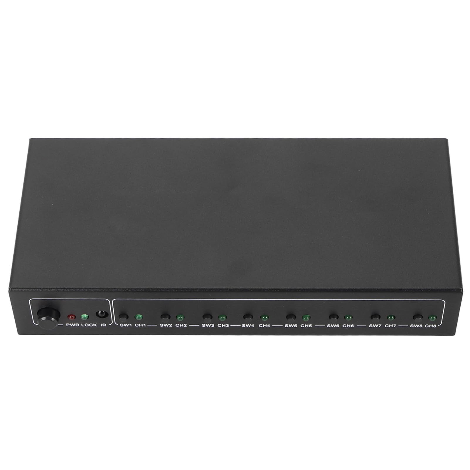 Annadue Switcher Digital Optical AUDIO SPDIF 1x8, Supporto Digital SPDIF Fibre AUDIO SONOTTRO AUDIO AUDIO LPCM2.0 DTS AC3, Plug and Play (EU)