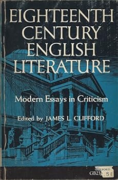 Paperback Eighteenth Century English Literature Book