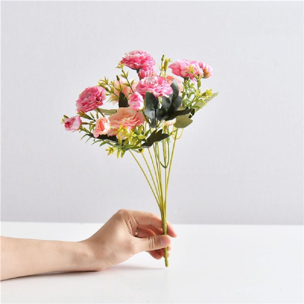 Amazon.co.jp: jwyndsq(おと) ツツジ造花 3本セット 42輪花 シルク