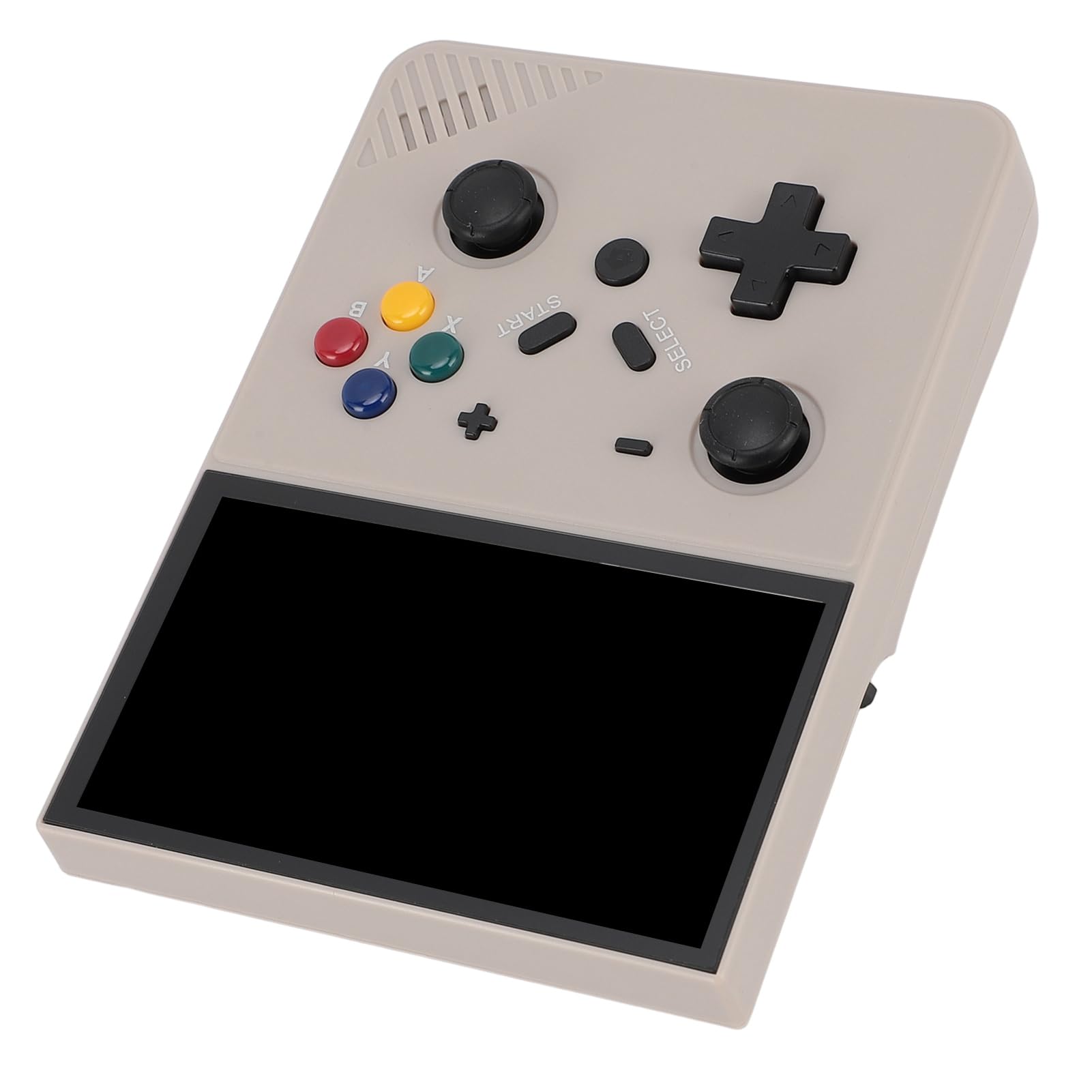 Acouto Console di Gioco Portatile Lettore Portatile retrò Dispositivo di Gioco con Schermo da 4,3 Pollici con Oltre 20000 Giochi Scheda di Memoria Piccola Grigia da 128 GB E ESTESA Supporta Ga (#14)