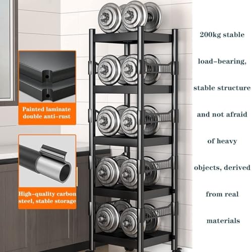 Utility Kitchen Baker's Rack con supporto per microonde a 4 ripiani, carrello per caffetteria, carrello su ruote, salvaspazio, per casa e cucina - immagine 4