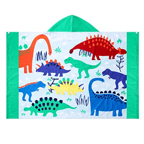 Bavilk SLCA888 Kids Hooded Bath Beach Towel Girls Boys Swim Pool Cover Up Super Absorbent Cute Cartoon Animal Full Vitality thumb #1