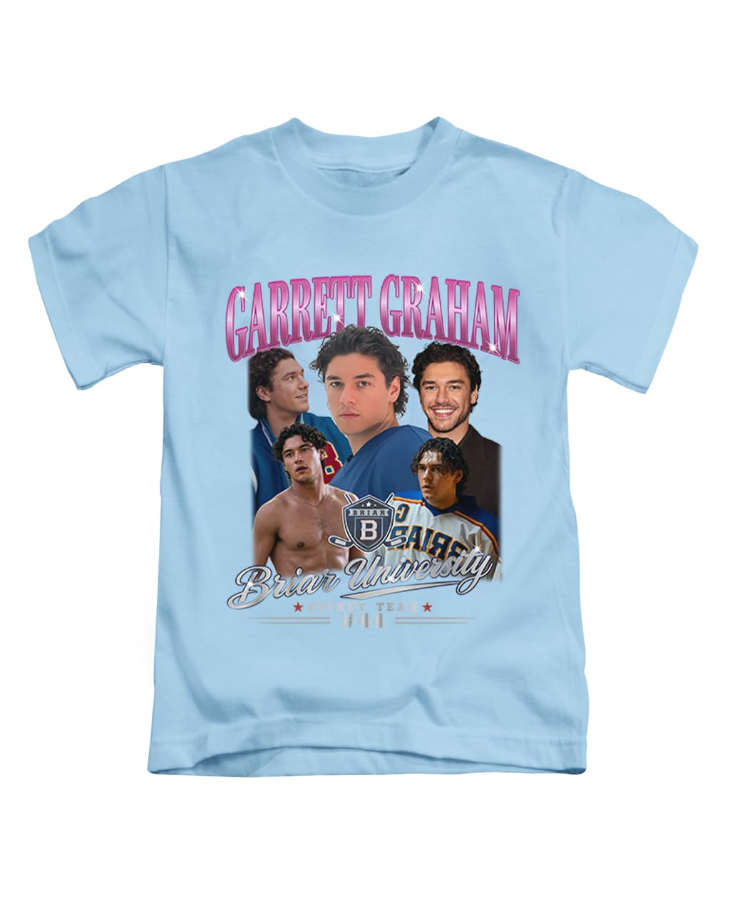 New Spirit Original Unisex Sky Blue Garrett Graham, Briar Novelty Trending Trendy Campus Coo Univerisity Off Hockey Sport Tee T-Shirt Funny T Shirt Top