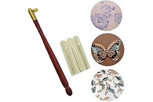 Finetoknow Tambour Hook, Beading and Embroidery Needle