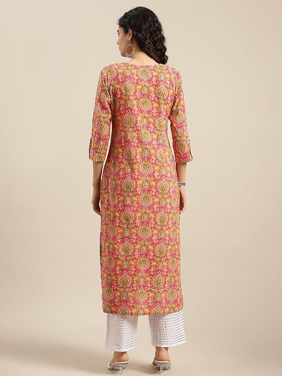 Varanga Women's Kurta Set  Elegant, Comfortable, And Stylish, Perfect For Casual, Festive, Or Semi-Formal Occasions With Timeless Appeal
