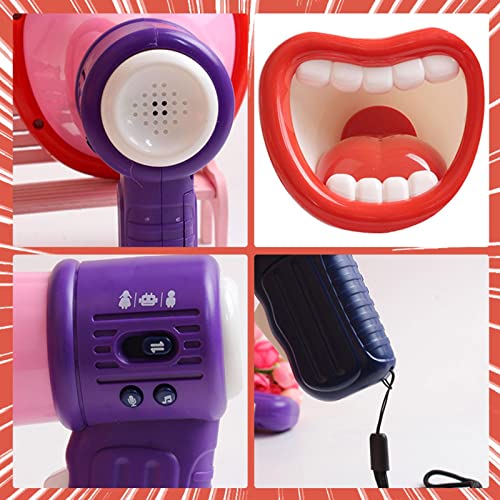 Hongjingda Kids Voice Changer Grote Rode Lippen Speelgoed Creatief Grote Mond Voice Changer Speelgoed Met Opnamefunctie… - Image 6