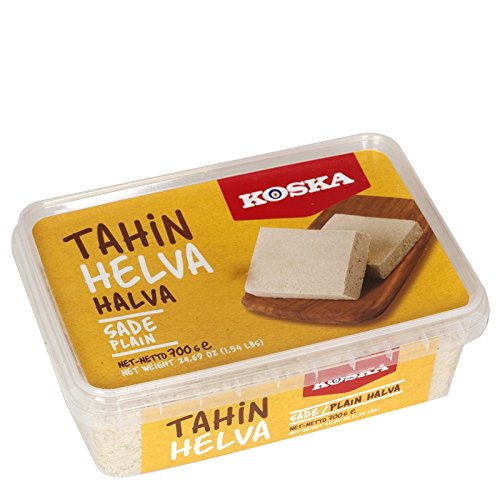 Koska Premium Tahin Halva mit einfarbigem Muster (700 g)
