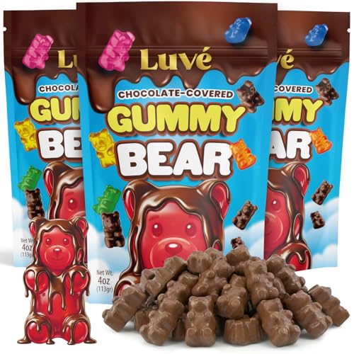 Luve Chocolate Covered Gummy Bears
