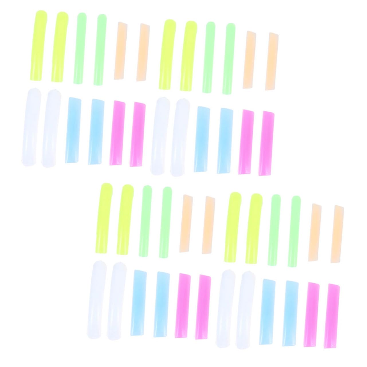 Didiseaon 72 Pares de silicona para pestañas rizador pestañas rizador de pestañas almohadilla de silicona para pestañas almohadilla para permanente de pestañas herramienta Accesorios