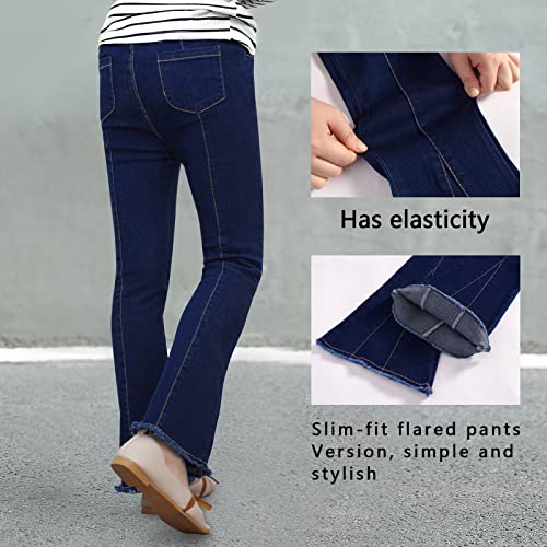 MEILONGER Girls Flared Jeans Kids Bell Bottom Pants Size 8,10-12,14-16,18-204