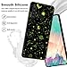 EFGWSDER for Galaxy A11 Case,Slim Shockproof TPU Soft Rubber Silicone Cover Phone Case for Samsung Galaxy A11,Space Planets Stars Pattern