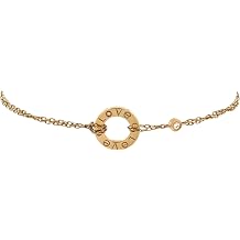 Pre-Loved 2 Diamonds Love Bracelet 18K Yellow Gold with Diamonds, Yellow Gold