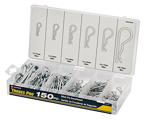 Tradespro 835808 Hitch Pin Assortment, 150-Piece