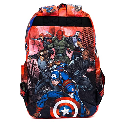 Wondapop Disney Marvel Avengers Captain America 17" Full Size Nylon Backpack4