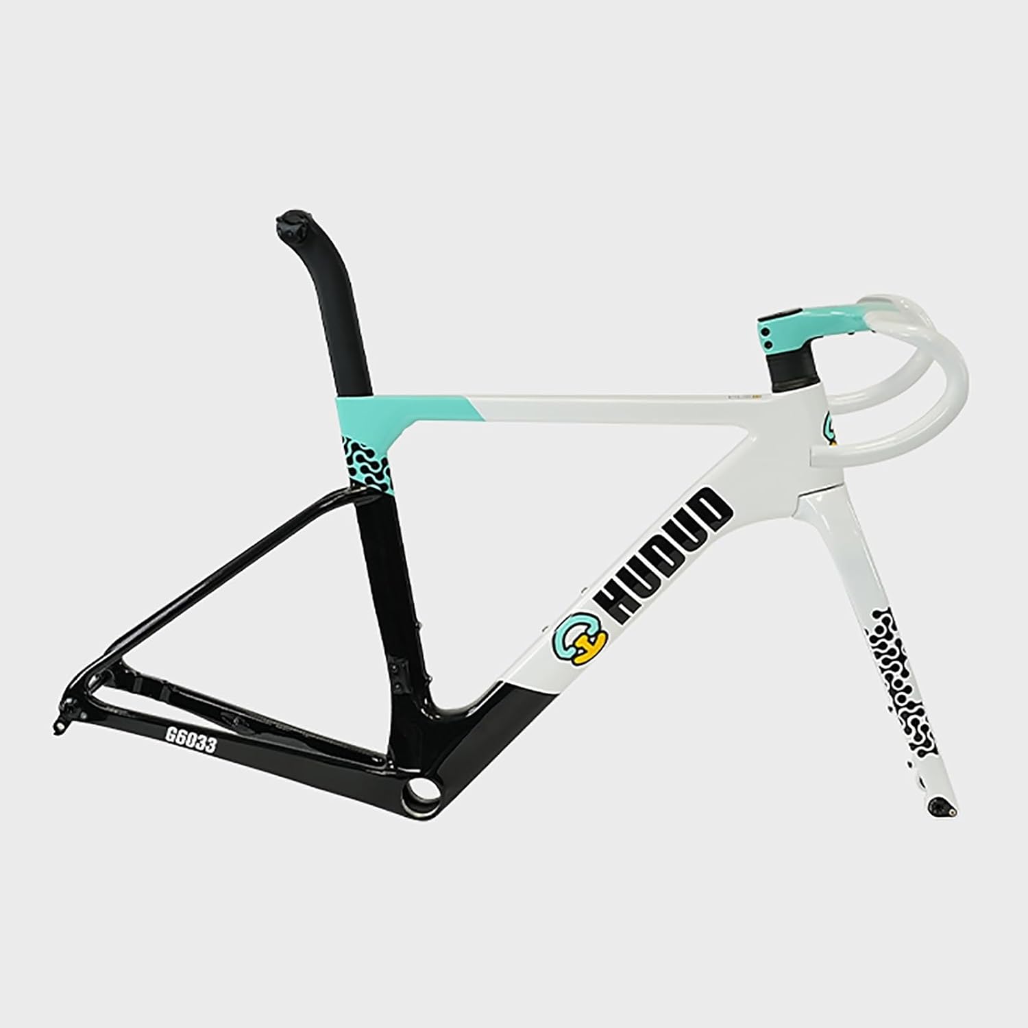 Carbon Road Bike Frameset Gravel Bike Frame, 44/47/50/53/56cm Road Bike Frameset Carbon Fiber Racing Frame, Road Off-Road Bike Disc Brake Frames Internal Routing(Pink,56cm)