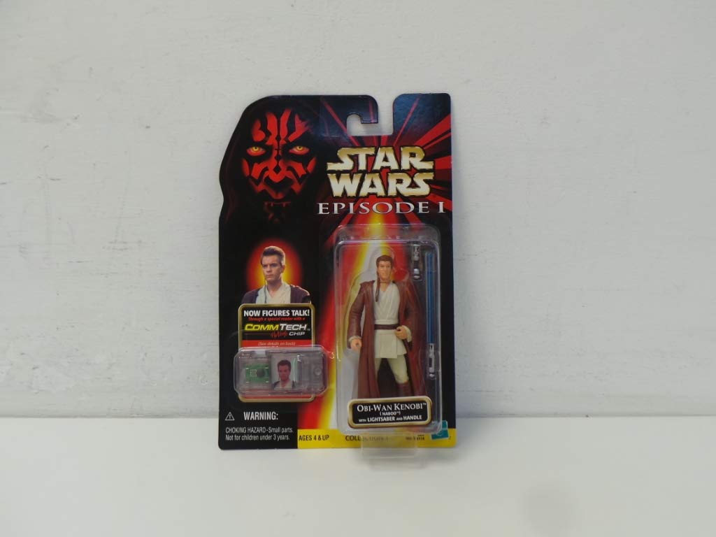 STAR WARS E1- OBI-WAN KENOBI(NABOO) with LIGHTSABER and HANDLE COMMTECH [Toy]