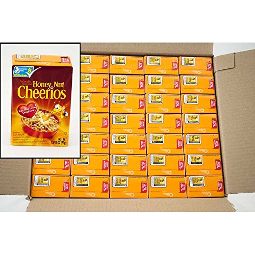 General Mills Honey Nut Cheerios Cereal, Single Pack, 0.81 Ounce -- 70 per case.